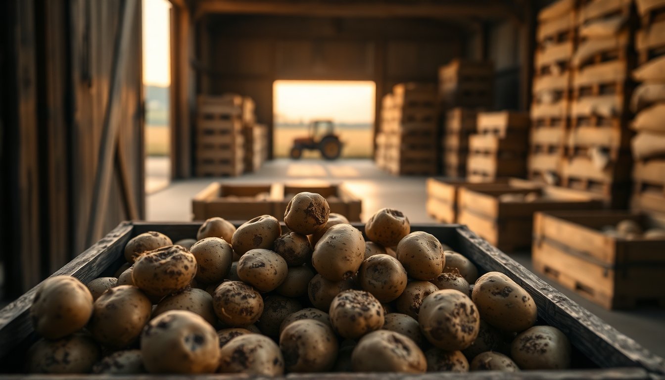 Groot overschot aardappelen: hoe Nederland probeert te redden wat er te redden valt