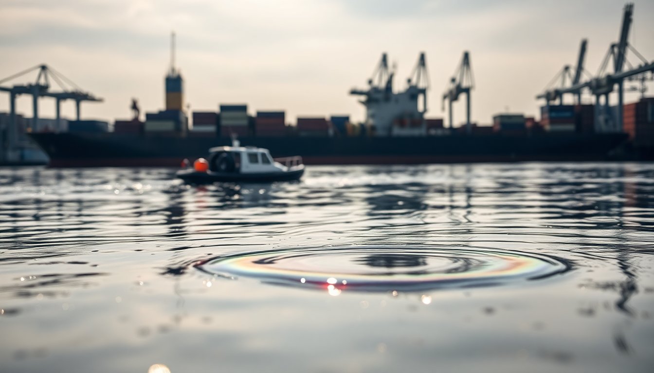 Haven van Antwerpen hervat delen van trafiek na olielek, milieu-impact nog onzeker