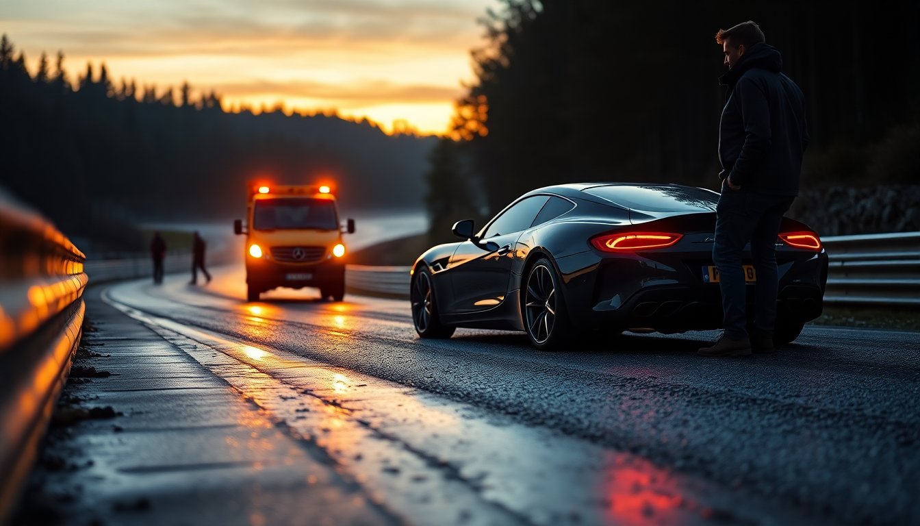 Hoe duur is een crash op de Nordschleife van de Nürburgring