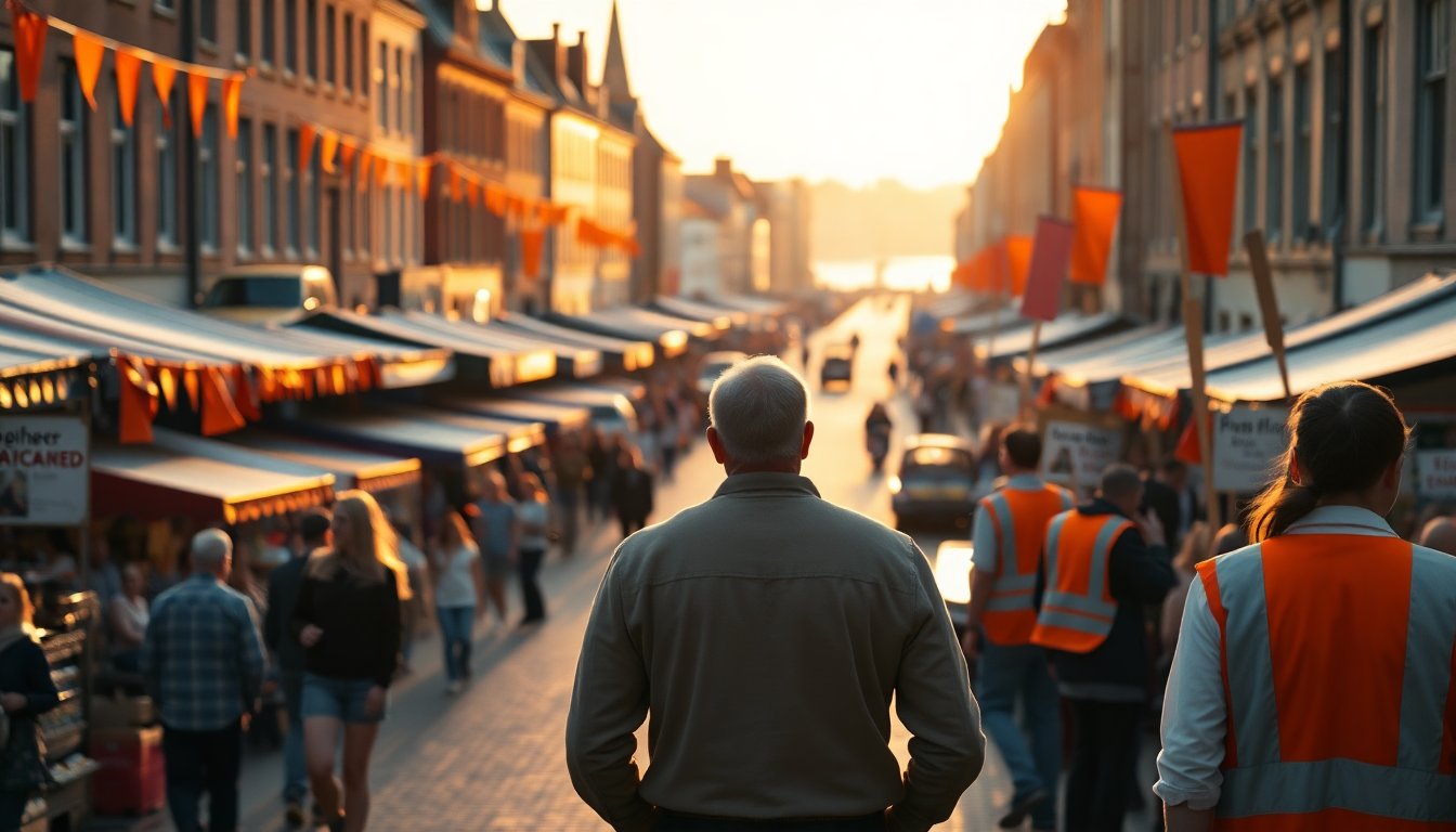Koningsdag in Dokkum: koninklijk bezoek, protesten en landelijke vrijmarkten