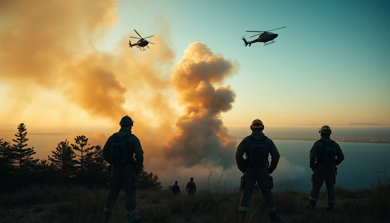 Natuurbrand bij 't Harde: rook bereikt Norwich, defensie zet helikopters in