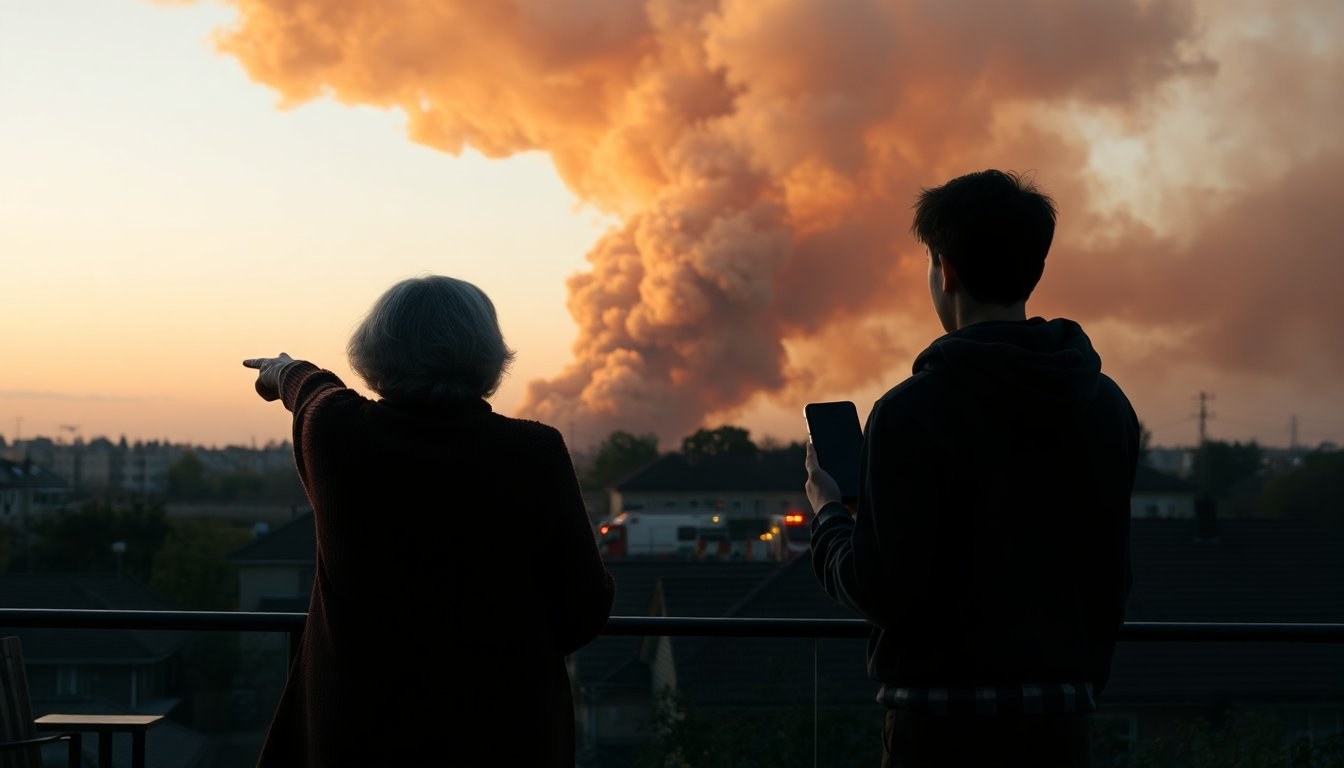 Uitzonderlijk grote brand op militair oefenterrein bij 't Harde: rookpluim raakt grote delen van Nederland