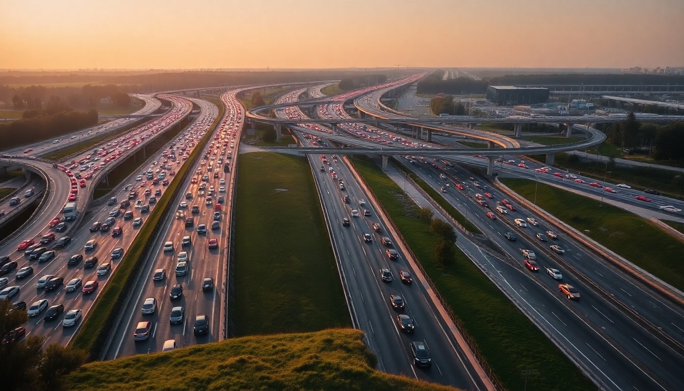 Zware verkeersdrukte verwacht rond hemelvaart: meer dan 1000 kilometer file