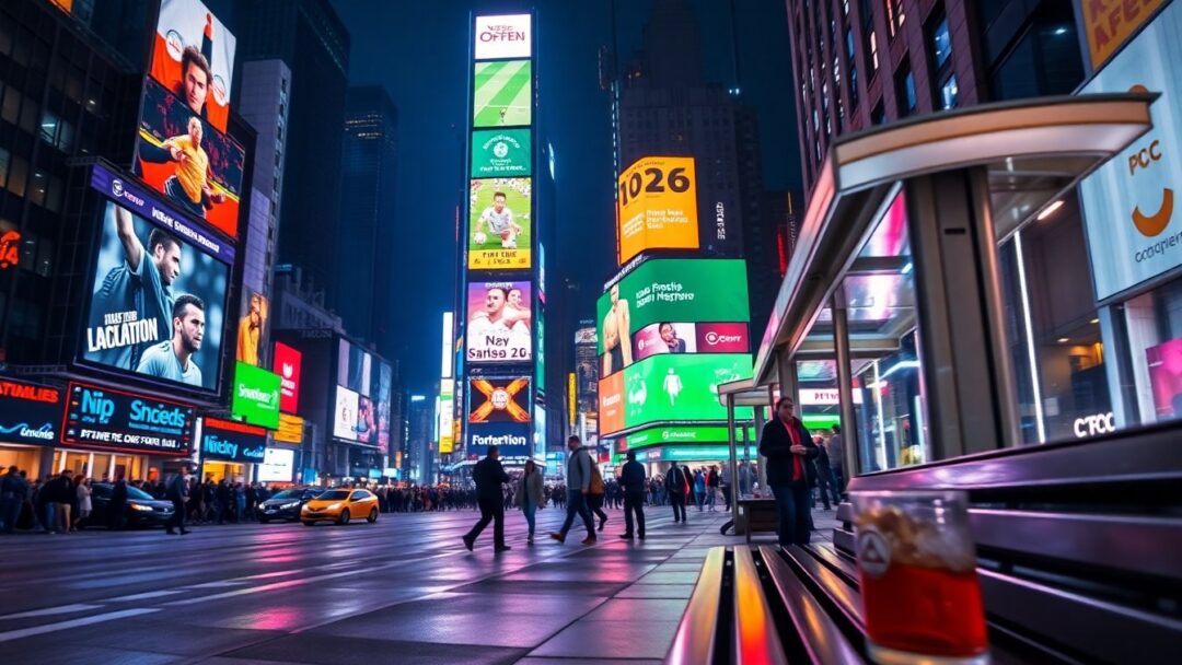 Austin en Kevin verdienen 43.000 euro met kijken naar alle WK-duels op Times Square