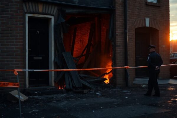 Branden en rellen in Belfast na mesaanval op man