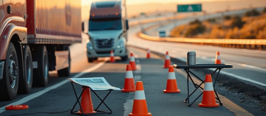 Rusten op de vluchtstrook: wat mag en wat niet voor vrachtwagenchauffeurs