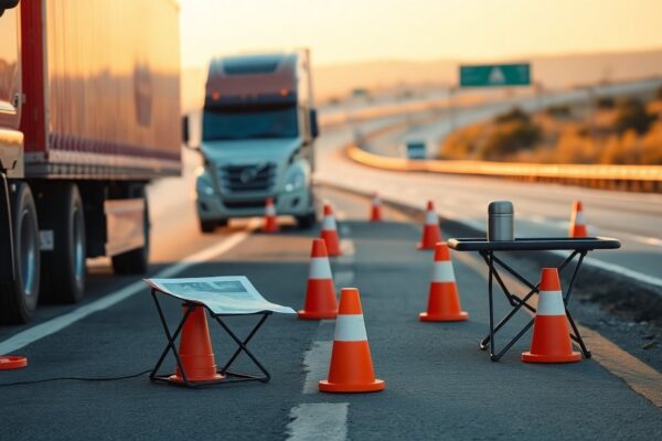 Rusten op de vluchtstrook: wat mag en wat niet voor vrachtwagenchauffeurs