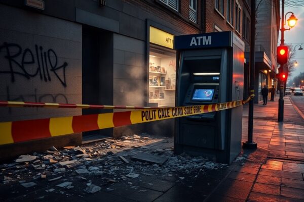 Vlaardingen: Politie schiet op verdachte na explosie bij geldautomaat