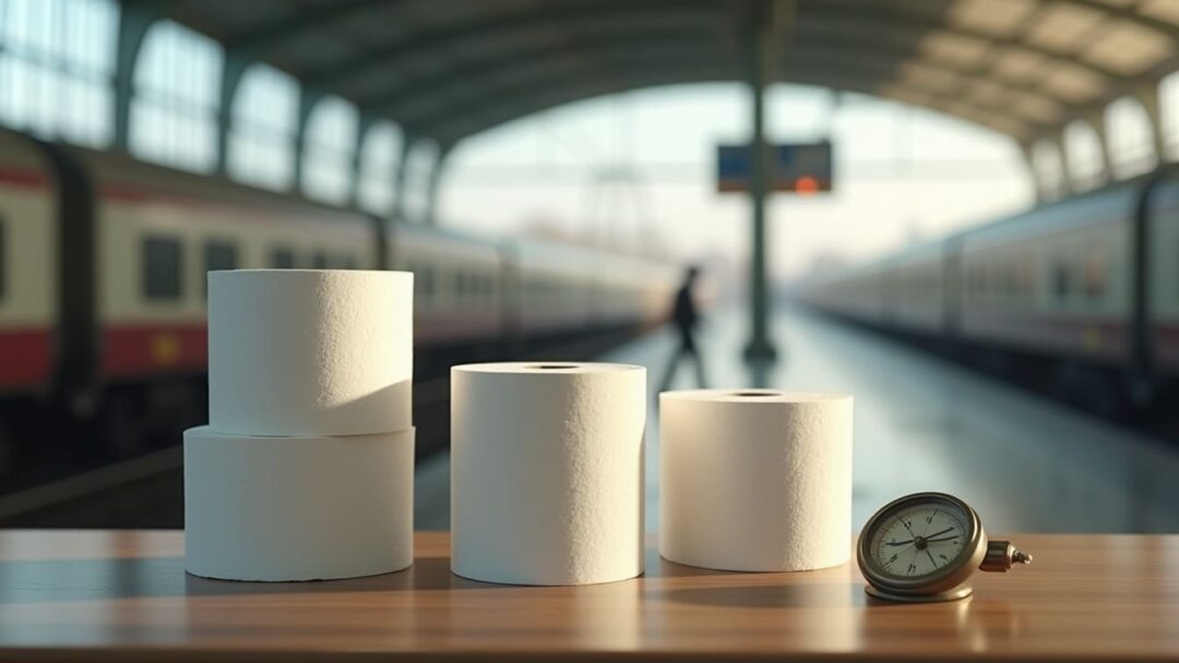 Conducteur koopt toiletpapier voor ICE-trein: video gaat viraal