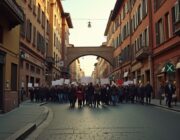 Demonstraties in Bologna na dood Marokkaanse ondernemer tijdens arrestatie