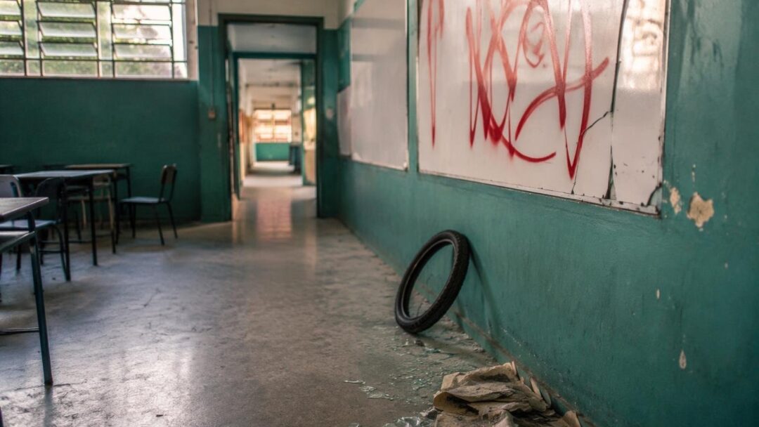 Gemeentelijke basisschool in Krokegem bij Asse getroffen door vandalisme