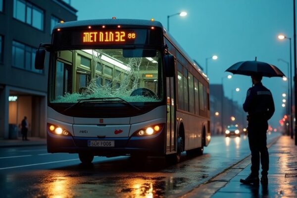 Gewonde Man en Geraakte Bus Na Schietpartij in Rotterdam