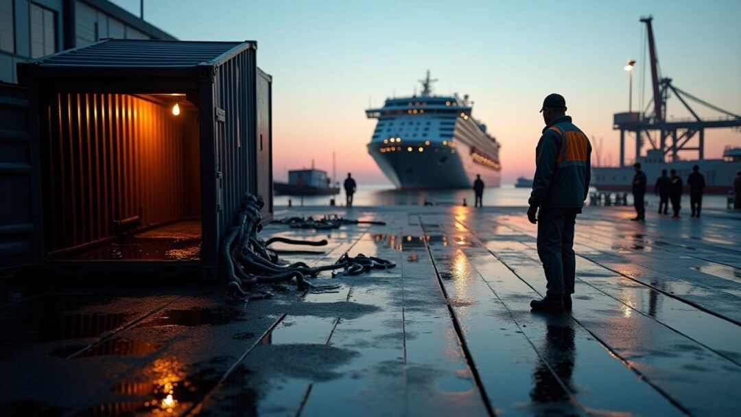 Giftige stof lek in Waaslandhaven: scheepvaart stilgelegd en hulpdiensten in actie