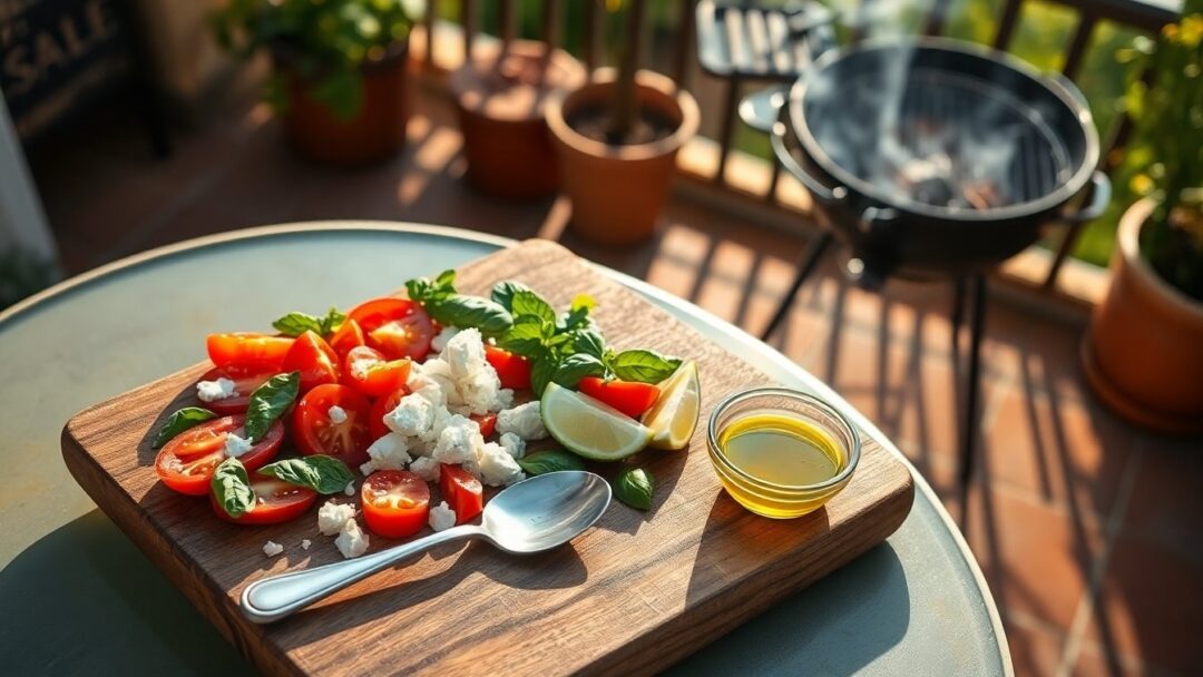 Hoe maak je een heerlijke tomatensalade voor je barbecue