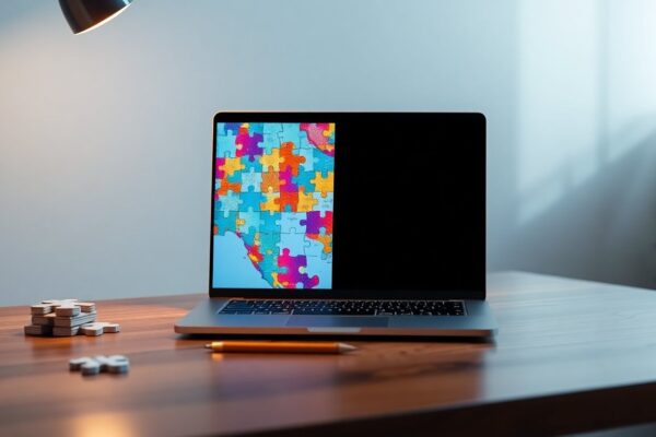 Hoe Puzzeloverzicht zich aanpast aan licht- en donkere modi