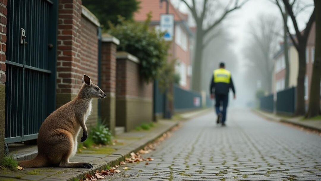 Ontsnapte wallaby houdt Noord-Holland in spanning