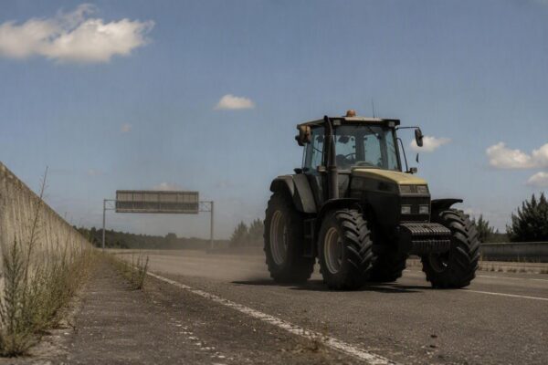 Tractorendemonstraties veroorzaken files op A35 en N351 in Nederland