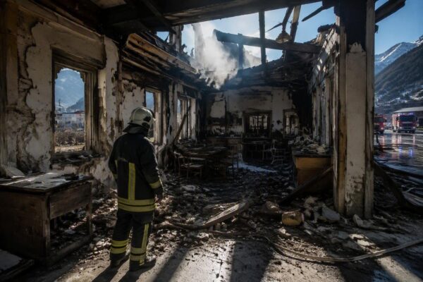Brand in restaurant Thusis: vijf personen vermist, acht gewonden