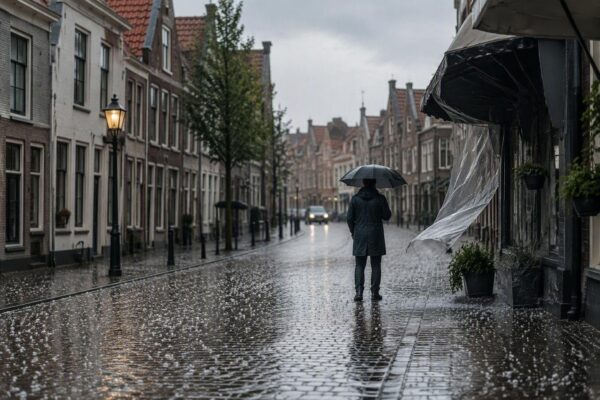 Code geel voor Nederland: hagel, windstoten en wateroverlast verwacht