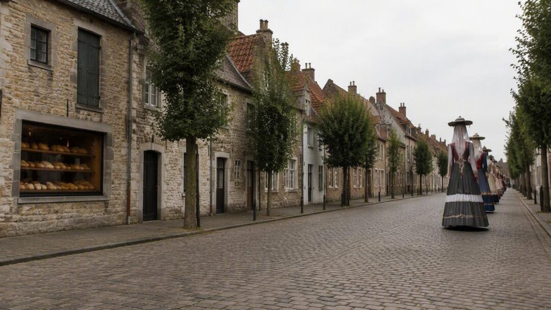 Folkloristische reuzenstoet trekt weer door Zedelgem na lange afwezigheid