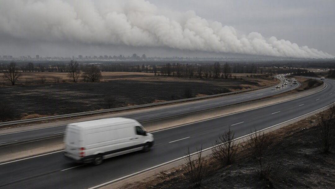 Hoe een brand bij luchthaven Charles de Gaulle rookwolken naar het centrum van Parijs stuurde