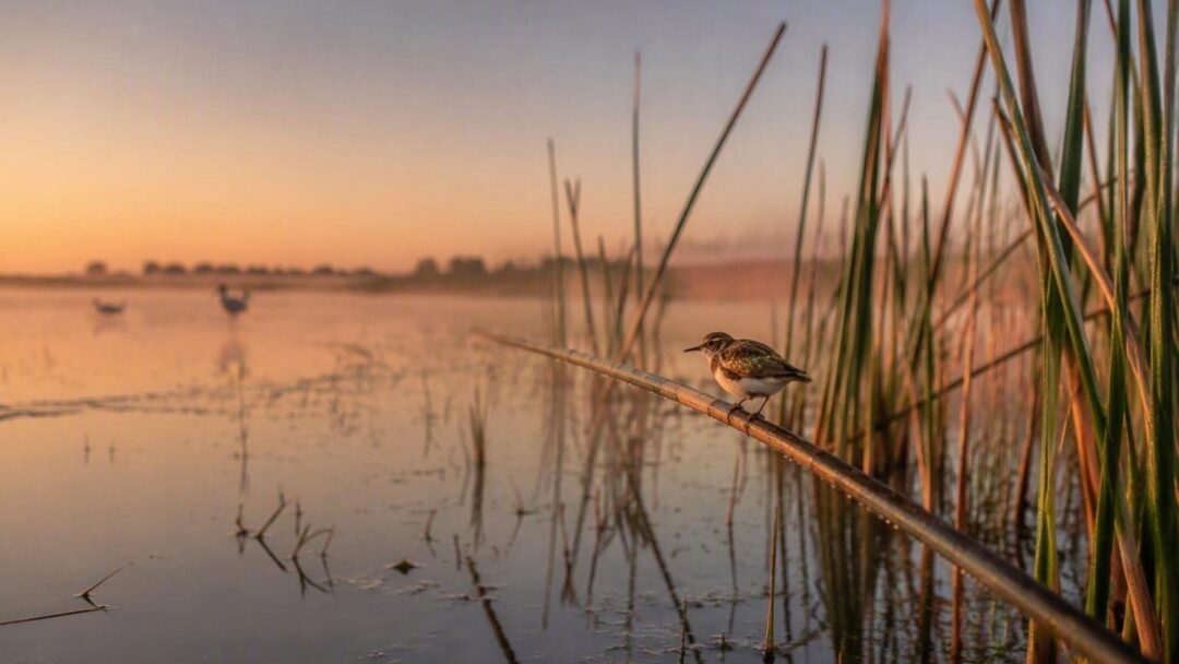 Kleinste Strandlopervogeltje gespot in Uitkerkse Polder na 30 jaar afwezigheid