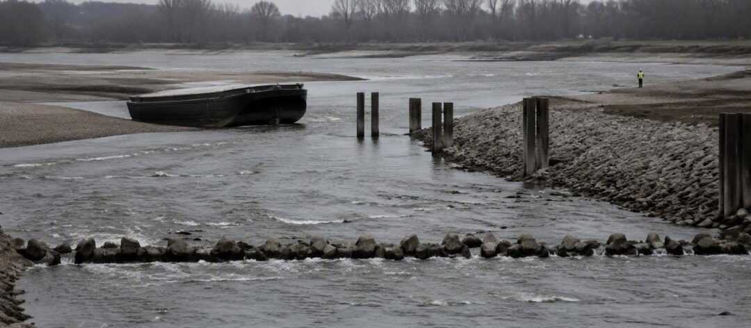 Lage waterstanden in Rijn bedreigen transport en industrie: wat betekent dit voor Nederland en Duitsland?