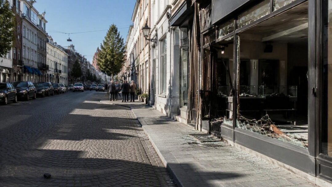 Ramkraak in Breda: twee verdachten aangehouden na gewelddadige aanval op juwelier