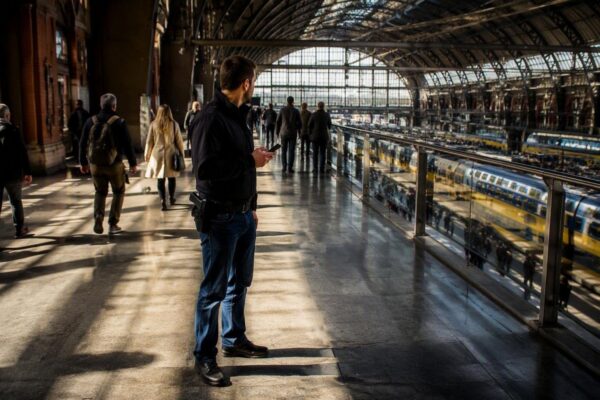 Steekpartij bij Amsterdam Centraal: TikTokker filmt gewelddadige confrontatie