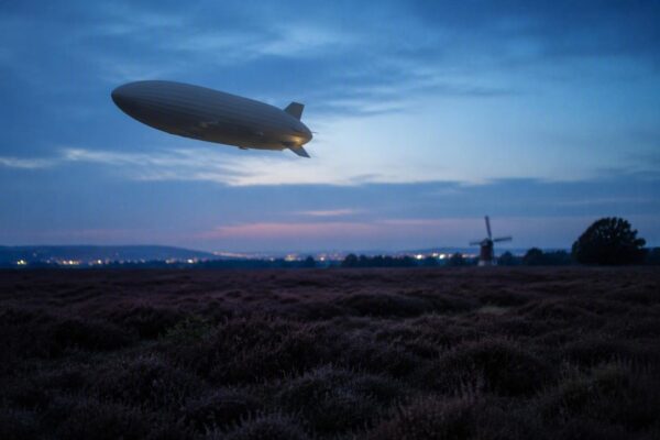 Wetenschappers gebruiken zeppelin voor luchtkwaliteitsmetingen in Nederland