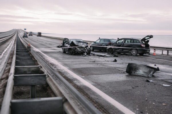 Zwaar verkeersongeval op N307 tussen Lelystad en Enkhuizen