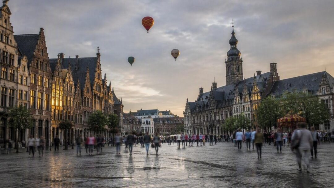 Drie succesvolle ballonvaarten sluiten Vredefeesten Sint-Niklaas af