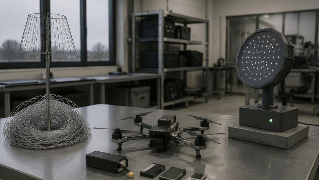 Hoe drones, radars en anti-drone netten werken
