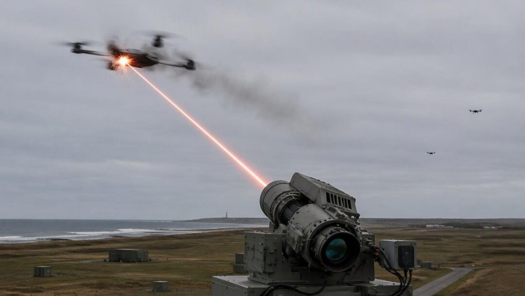 Nederland investeert in lasertechnologie om drones te neutraliseren