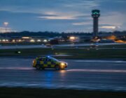 Vijf verdachten gearresteerd bij RAF Fairford na tip van boerin