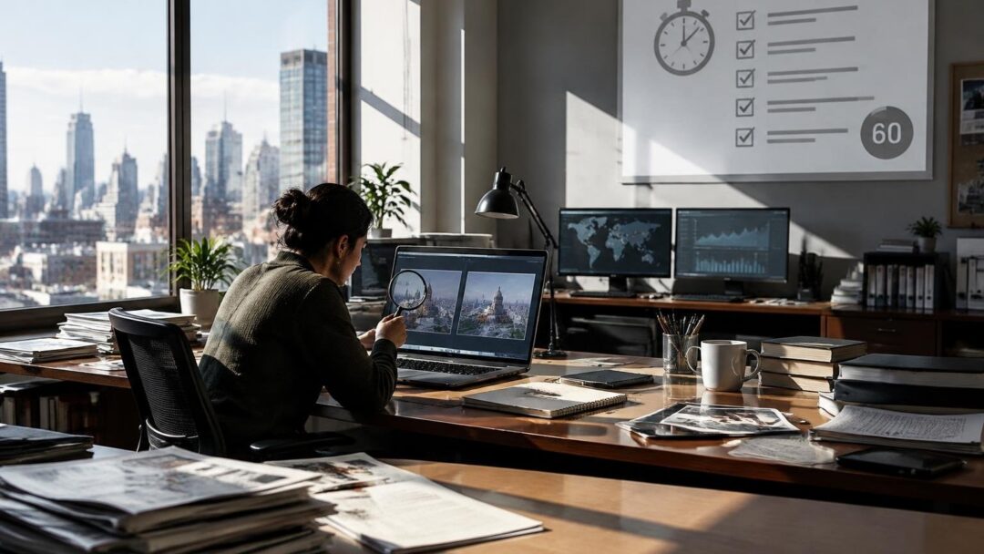 Checklist: bronnen checken, framing spotten, AI-foto’s detecteren