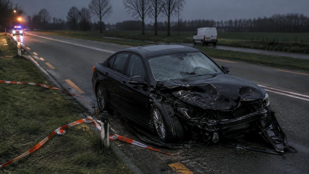 Ernstig verkeersongeval op N233 bij Kesteren leidt tot twee doden
