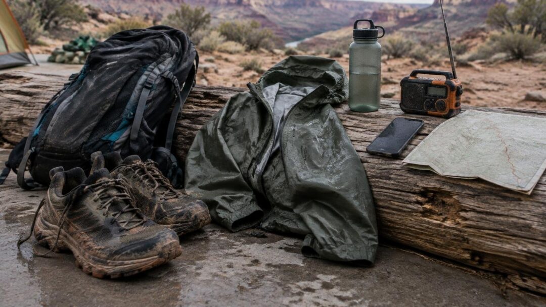 Extreme regen en wind dwingen stop ultramarathon in Utah
