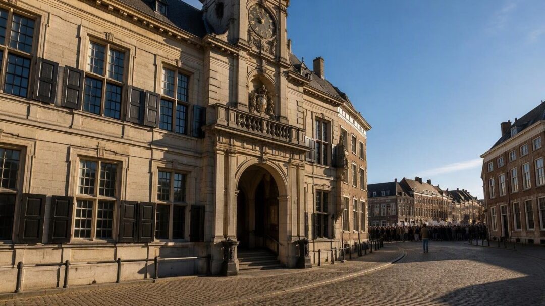 Gemeenteraad Rhenen besluit asielzoekerscentrum, protest loopt rustig