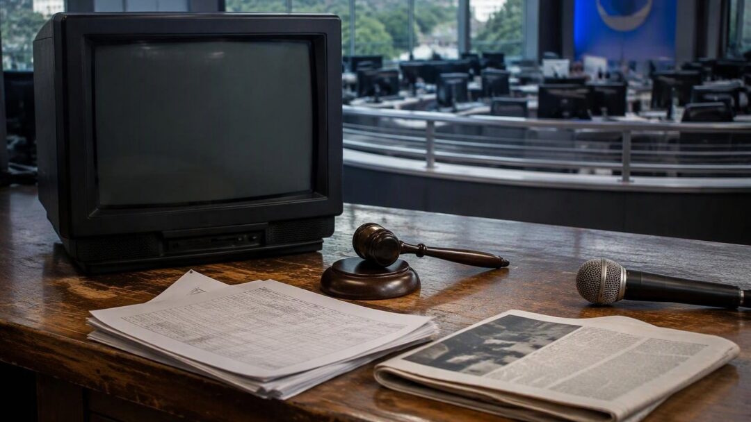 Globo stopt presidentiële confrontatie na interventie van TSE en STF