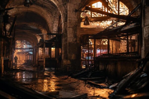 Grote brand verwoest Marché des Enfants Rouges in Parijs