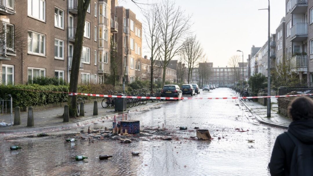 ME ingeschakeld bij brandstichting en bekogeling in Floradorp