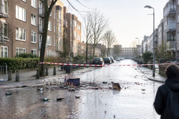 ME ingeschakeld bij brandstichting en bekogeling in Floradorp