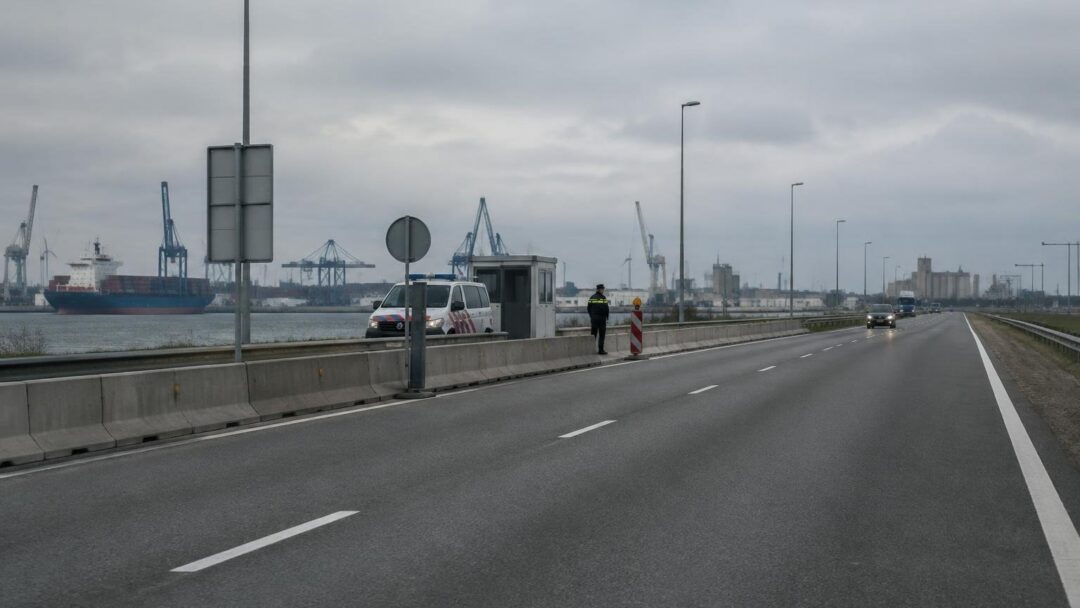 Politie en douane voeren grootschalige controles in Langstraat en Moerdijk