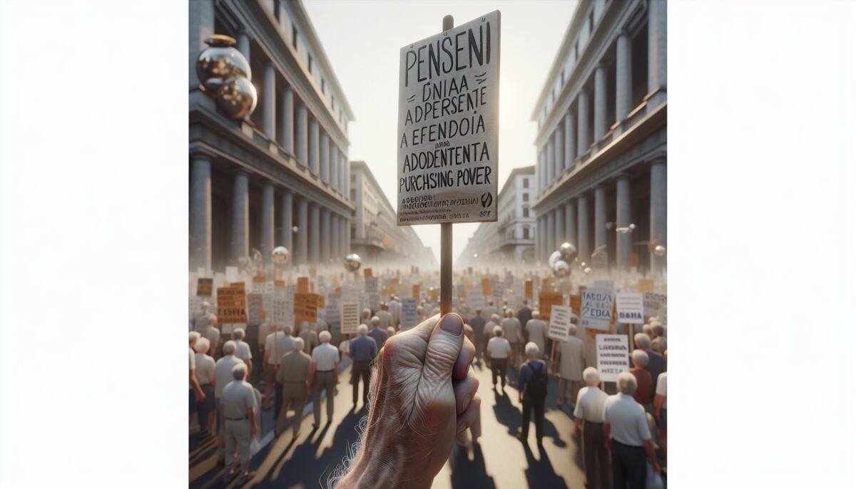 Mobilitazione nazionale dei pensionati contro le scarse risorse