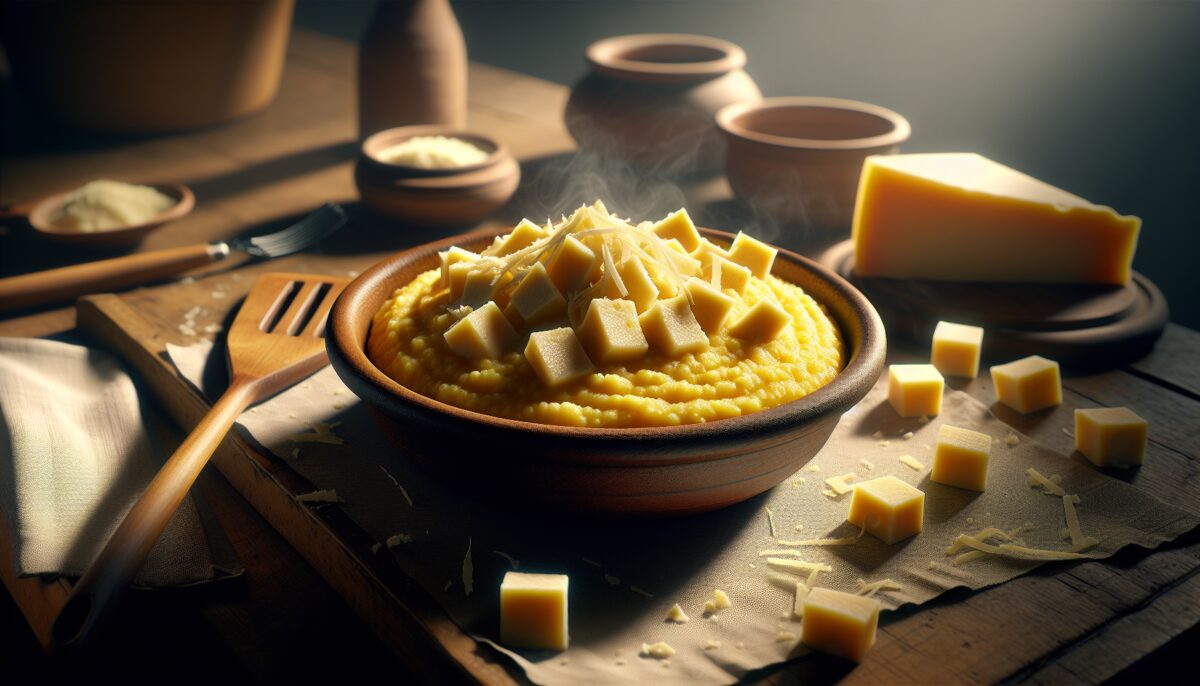Polenta taragna concia: un piatto tradizionale ricco di sapore