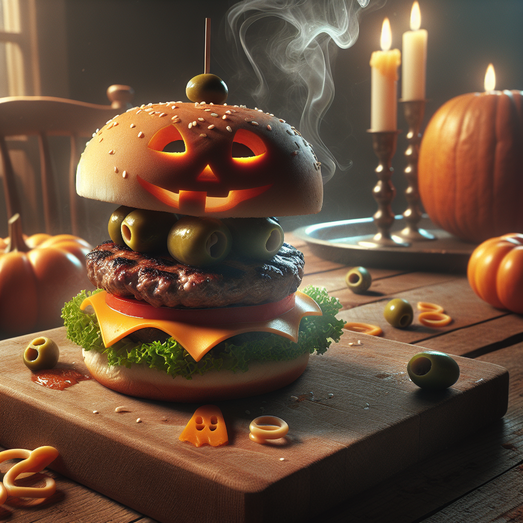 Ricette di Halloween: come preparare panini hamburger spaventosi
