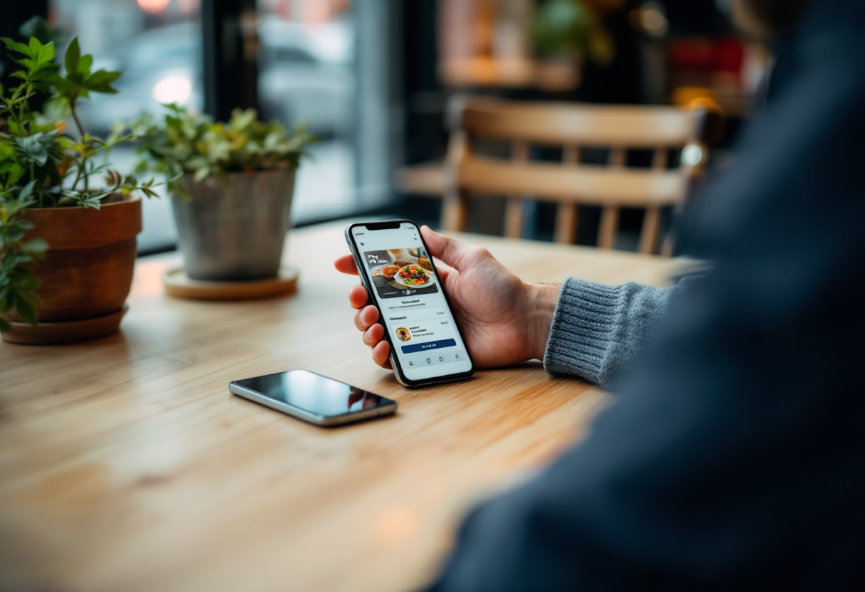 Screenshot dell'app Inps Mobile per servizi online