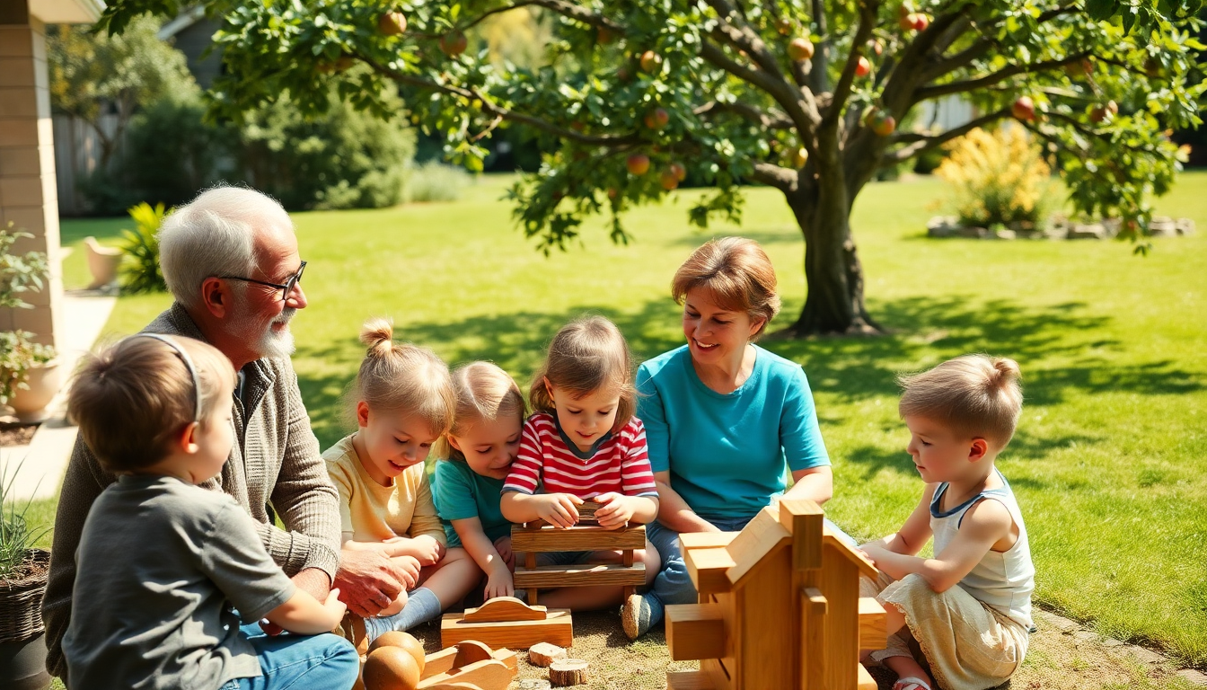 Come gestire le dinamiche familiari con i nipoti