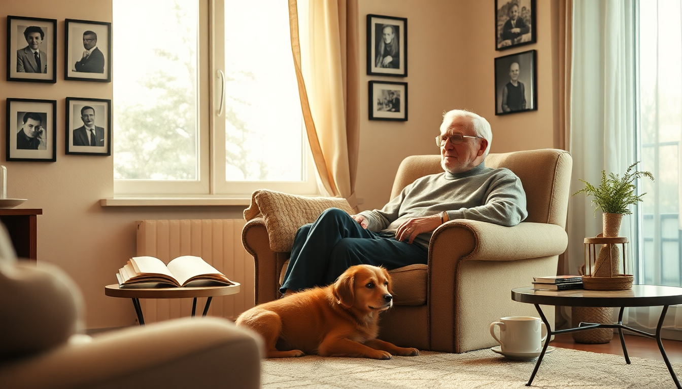 Come gli animali domestici possono aiutare gli anziani a combattere la solitudine